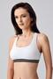 Women's Unpadded Ecru Sports Bra - Lightweight, Stretchy and Breathable Fabric C5T3N1833 - 3