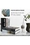 LBING Pack of 12 Decorative Foldable Fake Books for Home Decor - 4