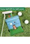 SKY BLUE Golf Tee Pouch with Drawstring Golf Ball Handbag Portable Golf Accessories for Men Women Un - 4