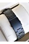 Black Color Steel Band Men's Wristwatch with Calendar - 4