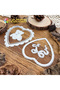 Original Lovely Ribbon Lace Bow Layers Love Metal Cutting Dies Scrapbooking Decorative Embossing - 4