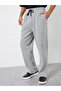 Men Grey Oversized Joggers