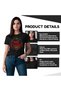 Christmas Adult Women's T-Shirt with Fun Christmas Design - Christmas Parties and Gift Giving - 4