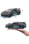 Bugatti Divo Sport Style W16 Diecast Model Car with Sound and Light Opening Doors Bugatti Divo Blue