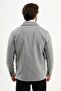 Kırçıllı Slim Fit Shirt Collar Buttoned Flap Pocket Men's Trenchcoat Gray - 21337.25K - 6