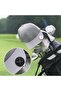 black 4 counts Golf Ball Markers Personlized Logo Enamel with A Strong Magnetic Hat Clips A Premium - 4