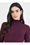 Women Burgundy Bodycon Maxi Dress - 3