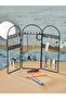 Black Luxury Jewelry Organizer Box Decorative Jewelry Stand 3 Pieces Necklace Ring Earring