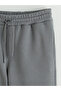 Anthracite Standard Fit Men's Thick Sweatpants - 6