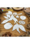 Original Lemons Flowers and Leaves Branches Metal Cutting Dies Scrapbooking Decorative Embossing - 4