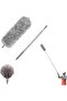 Microfiber Cobweb Duster with 100-inch Extension Pole
