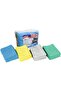 100PK Microfiber Cleaning Cloths 30×40cm, 220 GSM, Lint-Free, Reusable