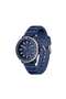 Men Silicone Strap Watch - 2011413-BLU - 2
