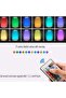 SKY-TOUCH LED Bedside Lamp, Rechargeable Color Night Light with Touch & Remote - 8
