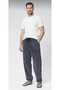 Unisex Baggy 100% Cotton Comfortable Cooling Linen Trousers with Pockets and Elastic Waist - 4