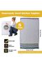 Kitchen Towels - Super Absorbent 90% Cotton 10% Polyester, 8-Pack (Assorted) - 5