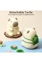 Cute Capybara Night Light for Kids, 7 Colors, 3-Level Dimmable Silicone USB Touch Lamp - 2