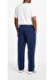 Unisex Baggy 100% Cotton Comfortable Cooling Linen Trousers with Pockets and Elastic Waist - 3