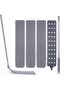 Retractable Gap Dust Cleaner with 3 Microfiber Cloths & 30-100in Extendable Handle