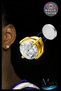 8 mm Solitaire Earring with Strong Magnet |   316L Gold Steel |   Fake Earrings Without Holes |   Male Female |   1 Piece - 2