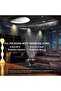 Star Projector - 4K with 13 Replaceable Galaxy Discs, Timer & Lighting Effects - 4