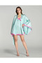 Women's Special Design Premium Satin Nightgown Dressing Gown Set - 2