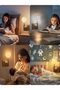 Voice Controlled Moon Night Light, 3D Moon Lamp, 3-Colour Changing LED - 5