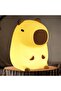 FAMIDUO Cute Capybara Night Light LED Squishy 2-Level Dimmable Rechargeable Touch Lamp - 8