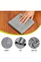 12-Pack Microfiber Cleaning Cloths, 11.8x11.8 in, Dark Grey - 5