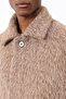Light Brown Faux Fur Men's Coat - 6