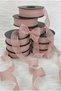 Pastel Pink Linen Nopeli Ribbon 2.5 cm 20 Meters, Bohça Çeyiz Special Day Gift Decoration Ribbon