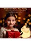 Greedy Cat Kids Night Light - 3-Level Dimmable Touch Color-Changing Silicone Rechargeable Bedside La - 4