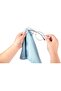 8-Pack Ultra-Fine Microfiber Glass Cleaning Cloth, 16 x 16 in (Blue) - 3