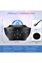 Star Projector Galaxy Light with Bluetooth Speaker & Remote (Black) - 7