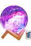 Moon Lamp, 15 cm, 16 Colors, Remote & Touch, USB Rechargeable