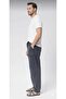 Unisex Baggy 100% Cotton Comfortable Cooling Linen Trousers with Pockets and Elastic Waist - 2