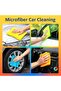 Microfiber Cleaning Cloths 35x35cm - 10-Pack, Super Absorbent & Reusable