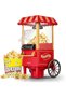 Popcorn Maker 1200W, Home Hot Air Popcorn Machine, Healthy & Fat-Free, Easy to Clean & Use, Best Theater Popcorn Popper for Movie Night, Parties, Kids Birthday Party Favorites, Red