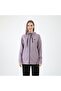 6231305-Lilac Women's Front Zipper Sweatshirt