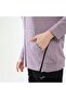 6231305-Lilac Women's Front Zipper Sweatshirt - 2