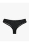 Comfortable Cut Tulle Glitter Brazilian Panties
