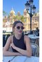 Enif- Sunglasses Uv400 Protection Women's Gold New Season Cat Eye Case and Wipe Cloth as a Gift - 2