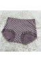 Polka Dot Patterned Lace High Waist Women's Panties