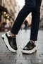 Trendy Women's High Sole Sneaker Casual Sports Shoes - 8
