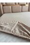 Mesli̇na Home 100% Cotton Double Elastic Sheet - 3