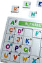 English Alphabet Learning Chart Puzzle – Colored Letters & Illustrated Words - 5