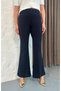 Women's Plus Size Stretchy High Waist Flared L Stretch Fabric t Shaping / Sculpting Fabric Pants 25100 - 6