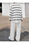 Women's Set Striped Cardigan and Pants Set - 6