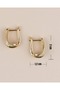 Corvela Double-Looking Inlaid Zircon Stone Xuping Earrings - 4