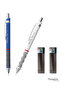 2-Piece Versatil Pen Set Blue & White + 2 Tombow 0.7 Nibs as a Gift
